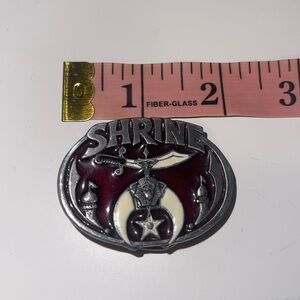 Vintage Masonic belt buckle